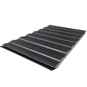 Revestimiento de Metal Siding Negro