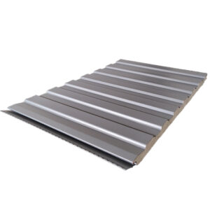 Revestimiento de Metal Siding Gris