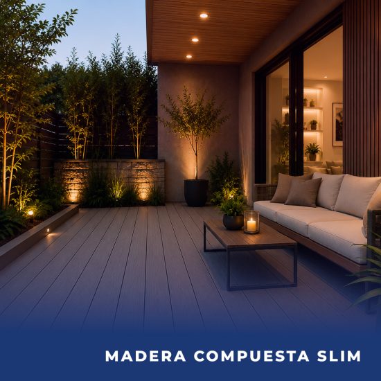 Revestimiento madera compuesta Slim