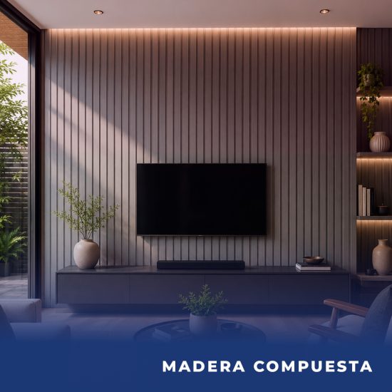 Revestimiento madera compuesta